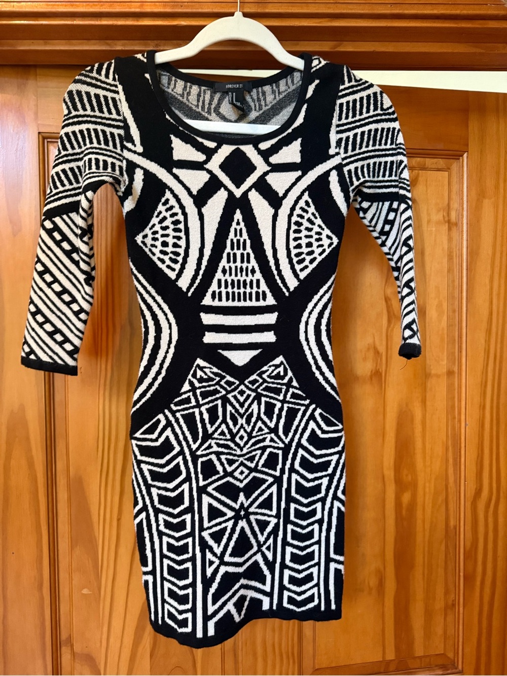 Bodycon sweater dress